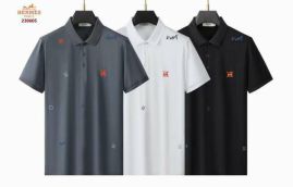 Picture of Hermes Polo Shirt Short _SKUHermesM-3XL25wn1620493